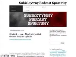 Sites similar to podcastsportowy.wordpress.com