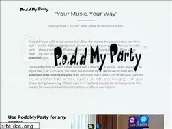 Sites similar to poddmyparty.com