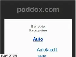 Sites similar to poddox.com
