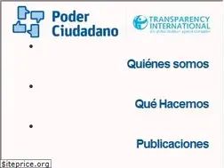 Sites similar to poderciudadano.org