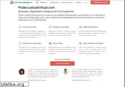 Sites similar to poderjudicialvirtual.com