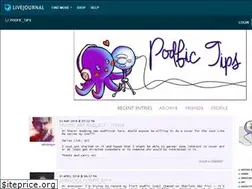 Sites similar to podfic-tips.livejournal.com