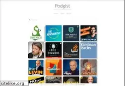Sites similar to podgist.com