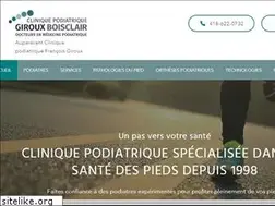 Sites similar to podiatregiroux.com