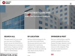 Sites similar to podiatristcareers.com