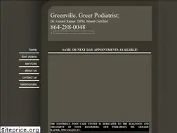 Sites similar to podiatristgreenvillesc.com