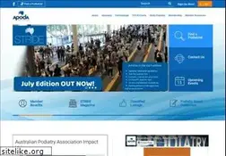 Sites similar to podiatry.asn.au