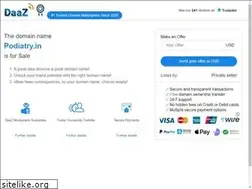 Sites similar to podiatry.in