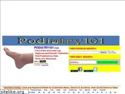 Sites similar to podiatry101.com