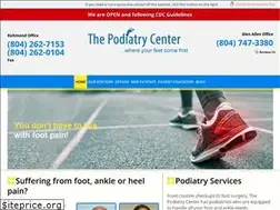 Sites similar to podiatrycenterrichmond.com