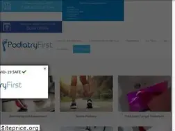 Sites similar to podiatryfirst.com.au