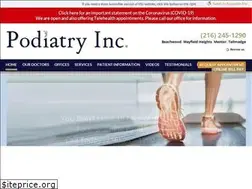 Sites similar to podiatryinc.com