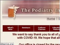 Sites similar to podiatryinstitute.com
