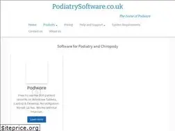 Sites similar to podiatrysoftware.co.uk