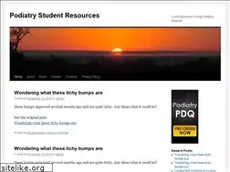 Sites similar to podiatrystudent.net