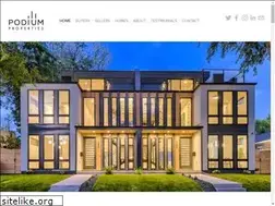 Sites similar to podiumproperties.com