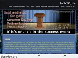 Sites similar to podiumrentalsnyc.com