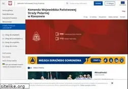 Sites similar to podkarpacie.straz.pl