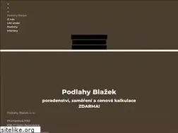 Sites similar to podlahyblazek.cz