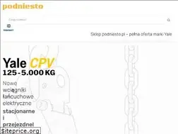 Sites similar to podniesto.pl
