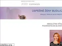 Sites similar to podnikatelkaslovenska.sk