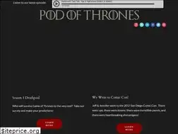 Sites similar to podofthrones.com