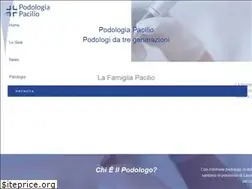 Sites similar to podologiapacilio.it