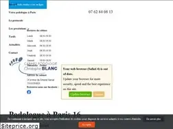 Sites similar to podologue-blanc.fr