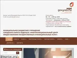 Sites similar to podolskmfc.ru