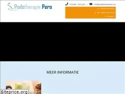Sites similar to podotherapiepero.nl