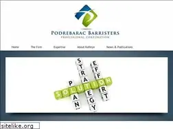 Sites similar to podrebaracbarristers.com