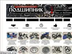 Sites similar to podshipnik57.ru