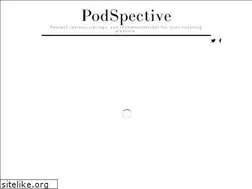 Sites similar to podspective.com