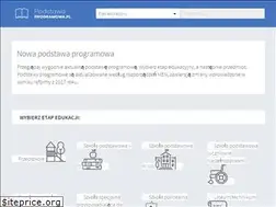 Sites similar to podstawaprogramowa.pl