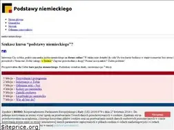Sites similar to podstawyniemieckiego.pl