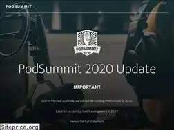 Sites similar to podsummit.com