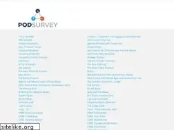 Sites similar to podsurvey.com