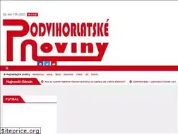 Sites similar to podvihorlatskenoviny.sk