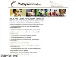 Sites similar to podziekowania.info