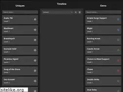 Sites similar to poe.guide