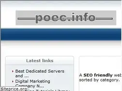 Sites similar to poec.info