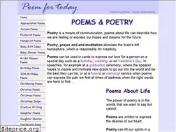 Sites similar to poem4today.com