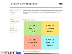 Sites similar to poemsinthewaitingroom.org