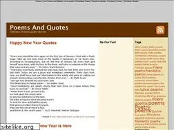 Sites similar to poemsnquotes.com