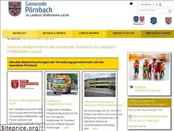 Sites similar to poernbach.de