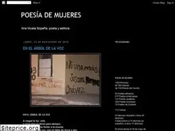 Sites similar to poesiademujeres.com