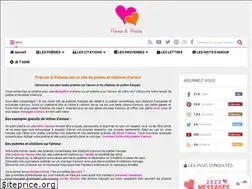 Sites similar to poesie-damour.com
