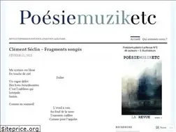 Sites similar to poesiemuziketc.wordpress.com