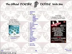 Sites similar to poesienoire.com