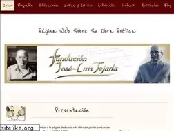 Sites similar to poeta-joseluistejada.org